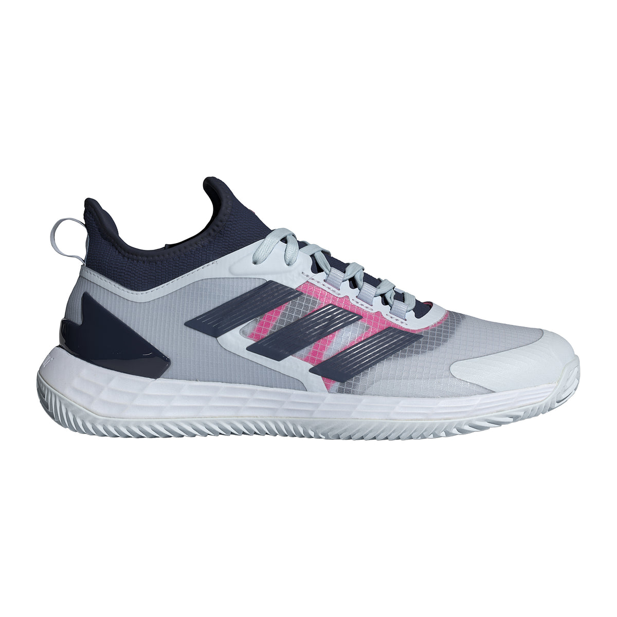 adidas adizero Ubersonic 4.1 Grusbanesko Herrer - lysegrå, mørkeblå