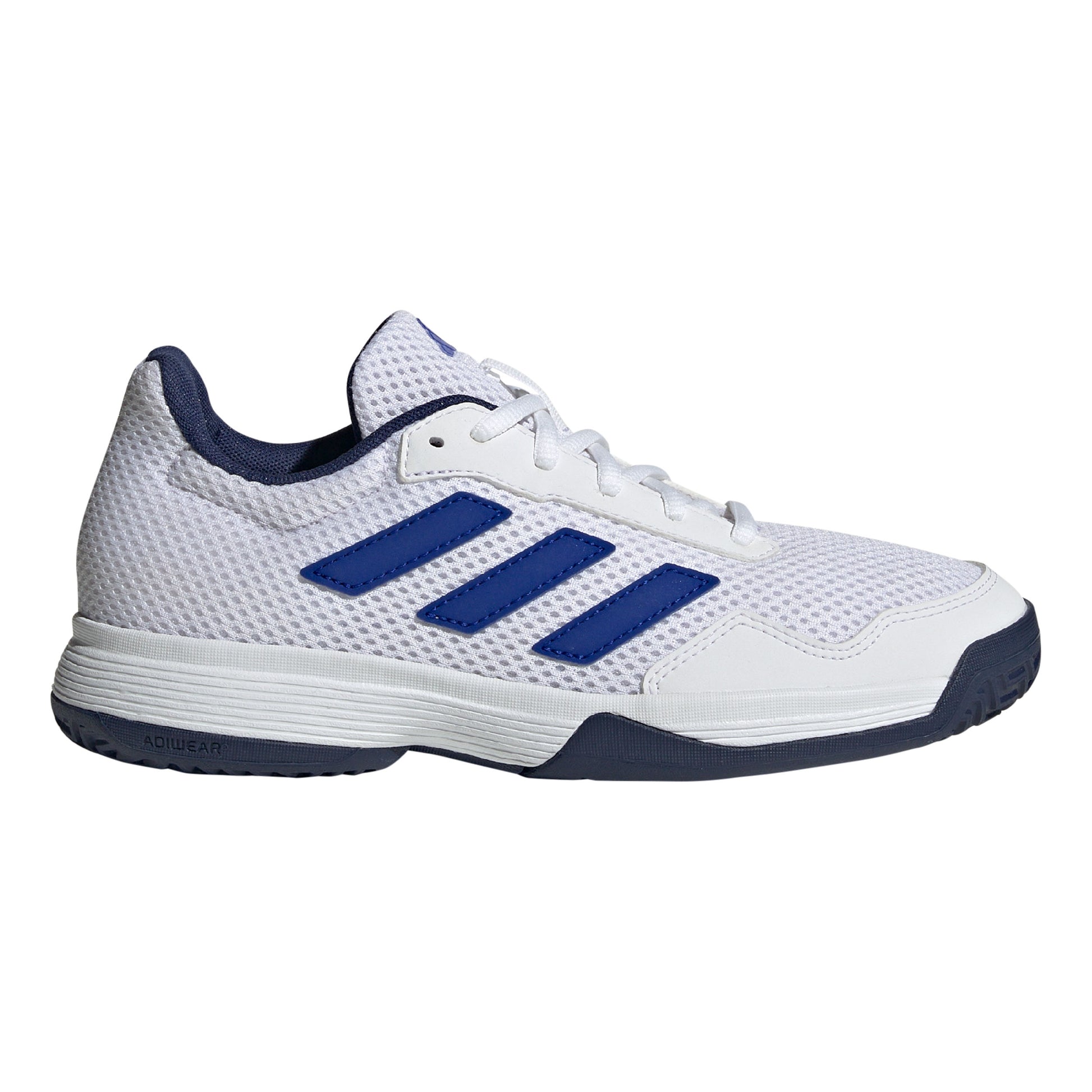 adidas Gamespec Allcourt-sko Børn - hvid, blå