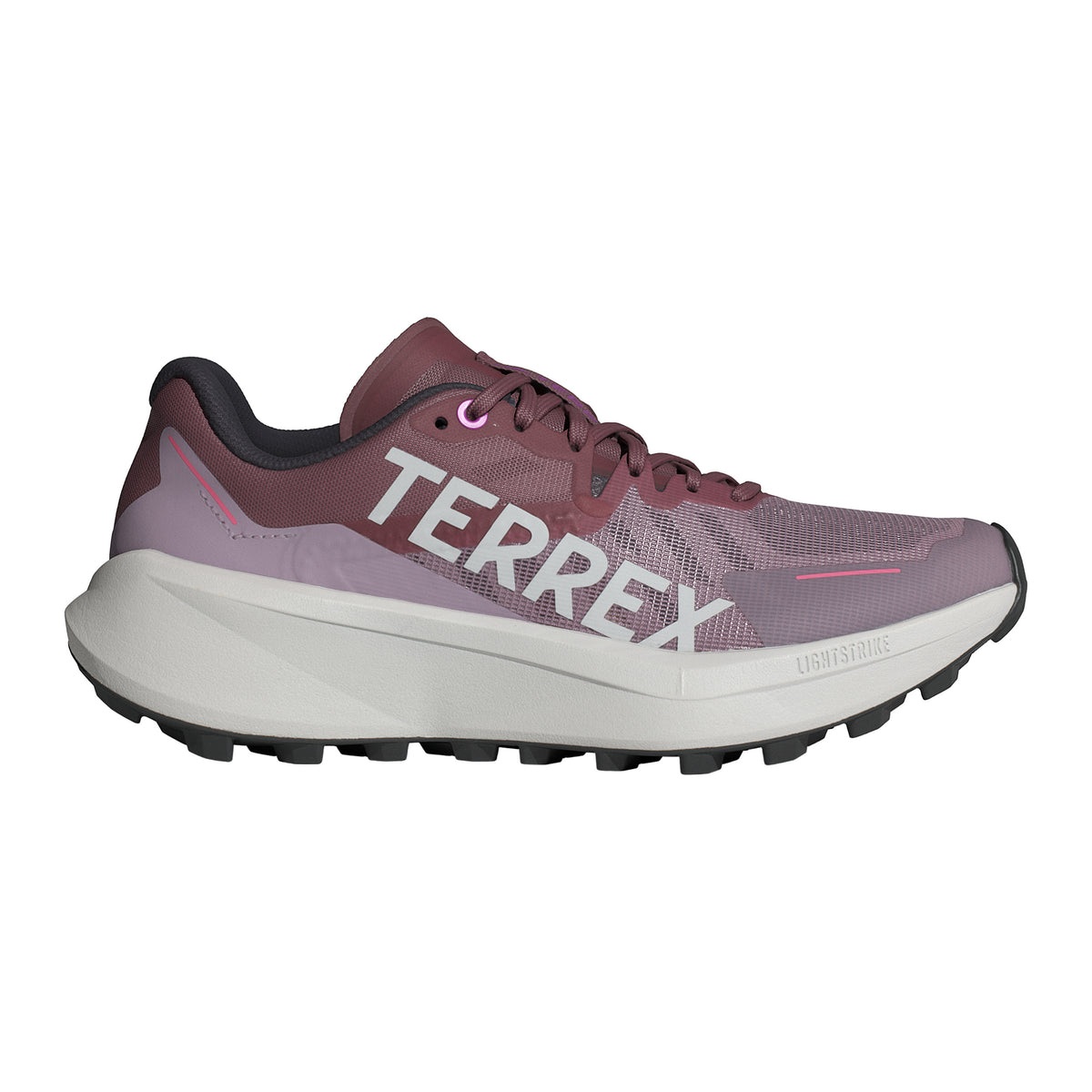adidas Terrex Agravic 3 Trailsko Damer - grå, mørkerød