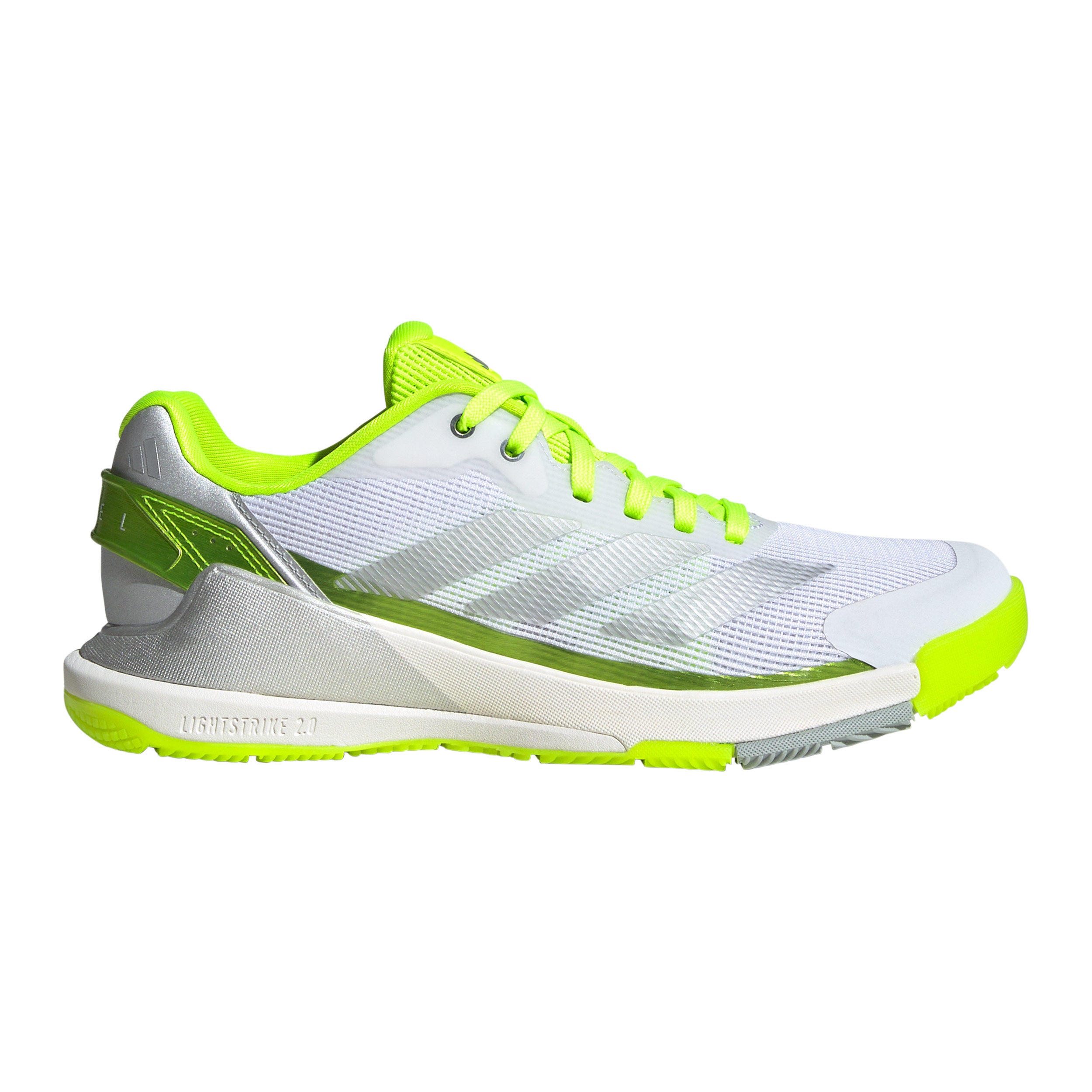 adidas Crazyquick LS Padelsko Damer - hvid, neongul