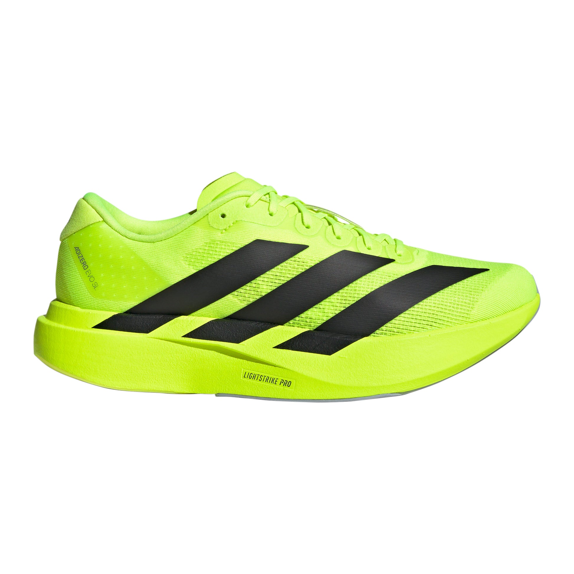 adidas adizero Evo SL Konkurrencesko Herrer - neongul, sort