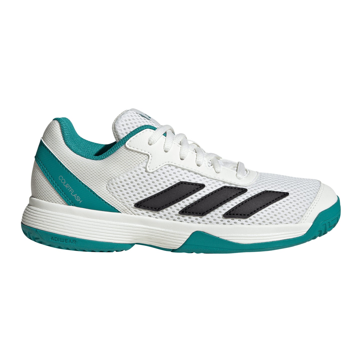 adidas Courtflash Allcourt-sko Børn - hvid, petrol