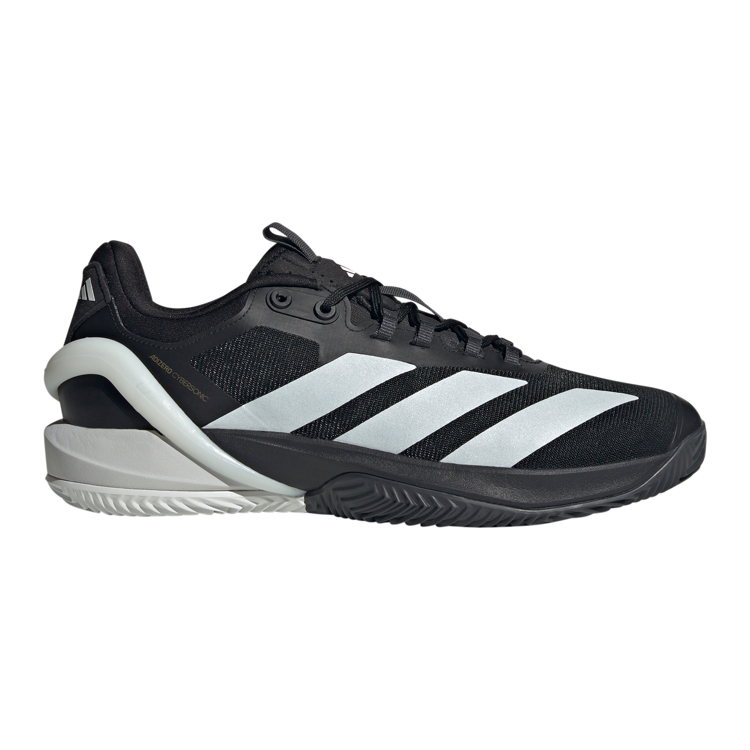 adidas Adizero Cybersonic Grusbanesko Herrer - sort, sølv