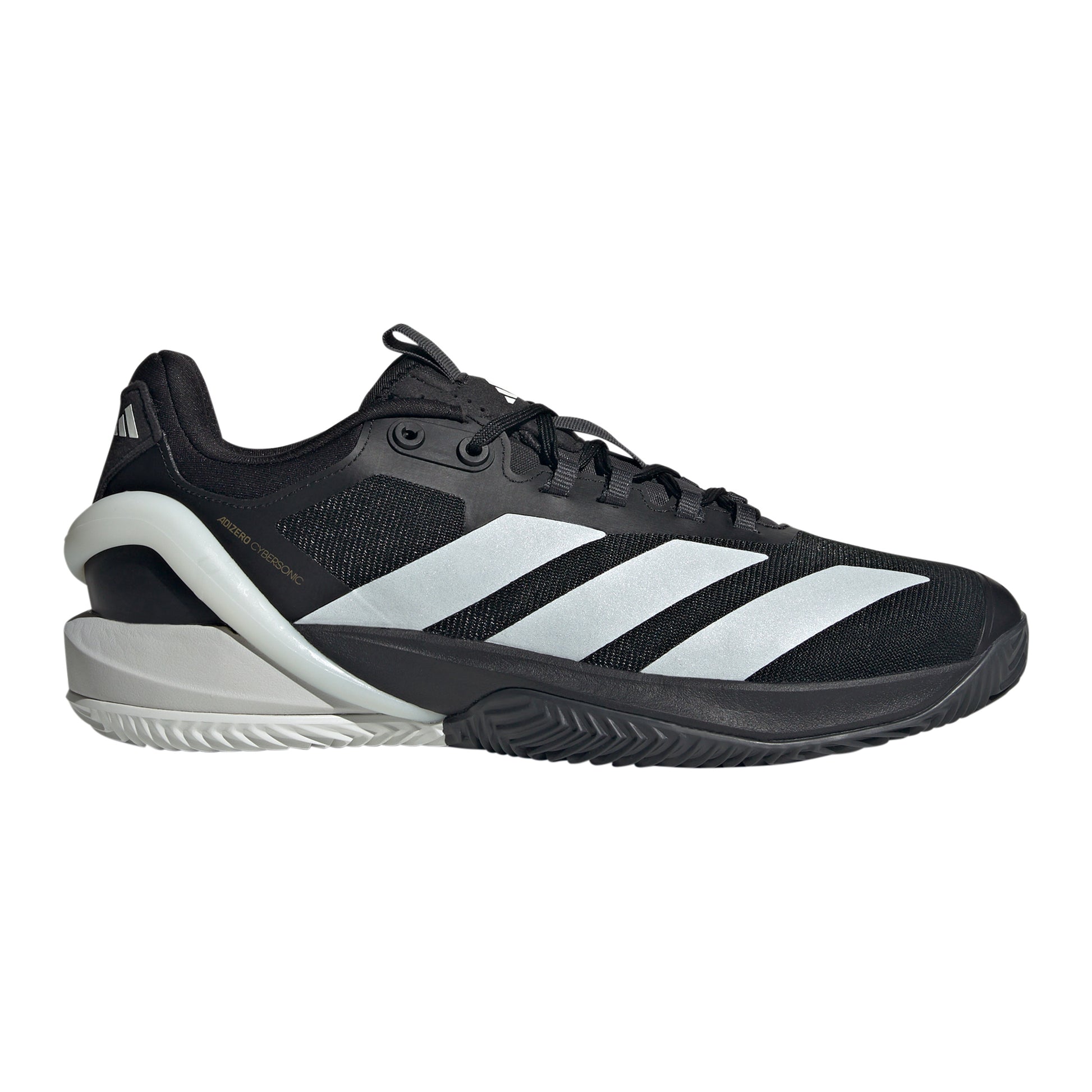 adidas Adizero Cybersonic Grusbanesko Herrer - sort, sølv