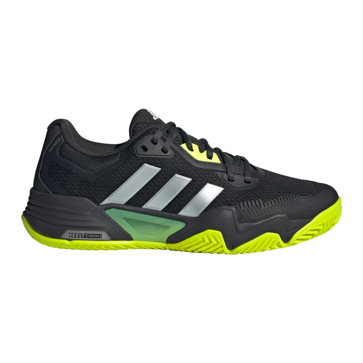 adidas Solematch Control 2 Grusbanesko Herrer - sort, lime