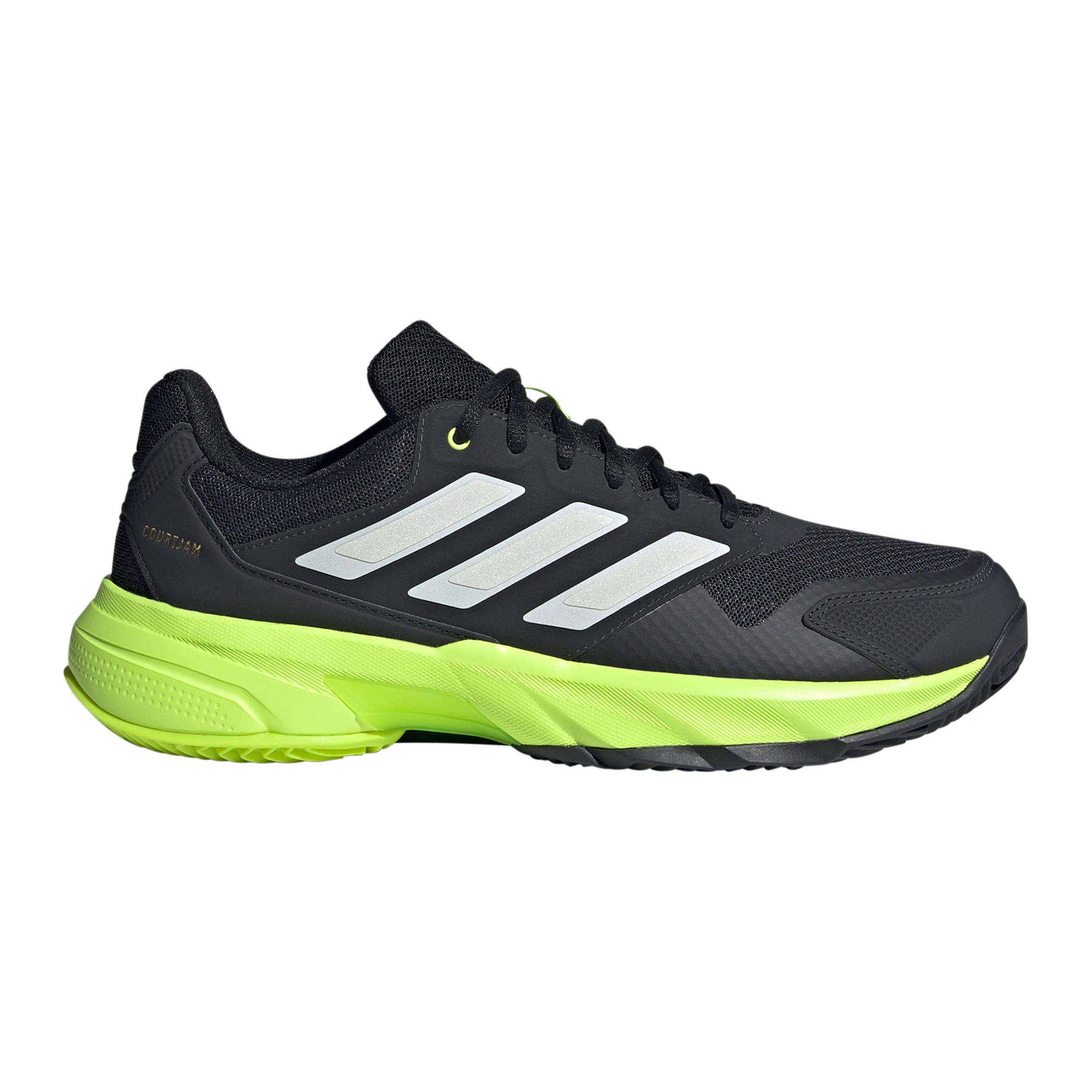 adidas CourtJam Control 3 Allcourt-sko Herrer - sort, lime