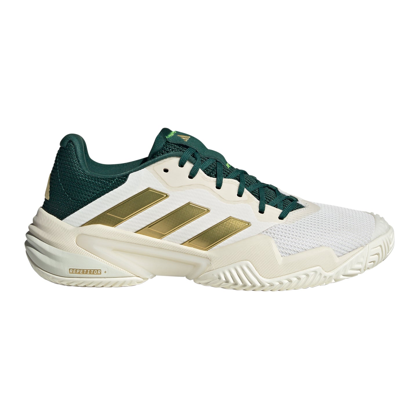 adidas Barricade Allcourt-sko Herrer - hvid, guld