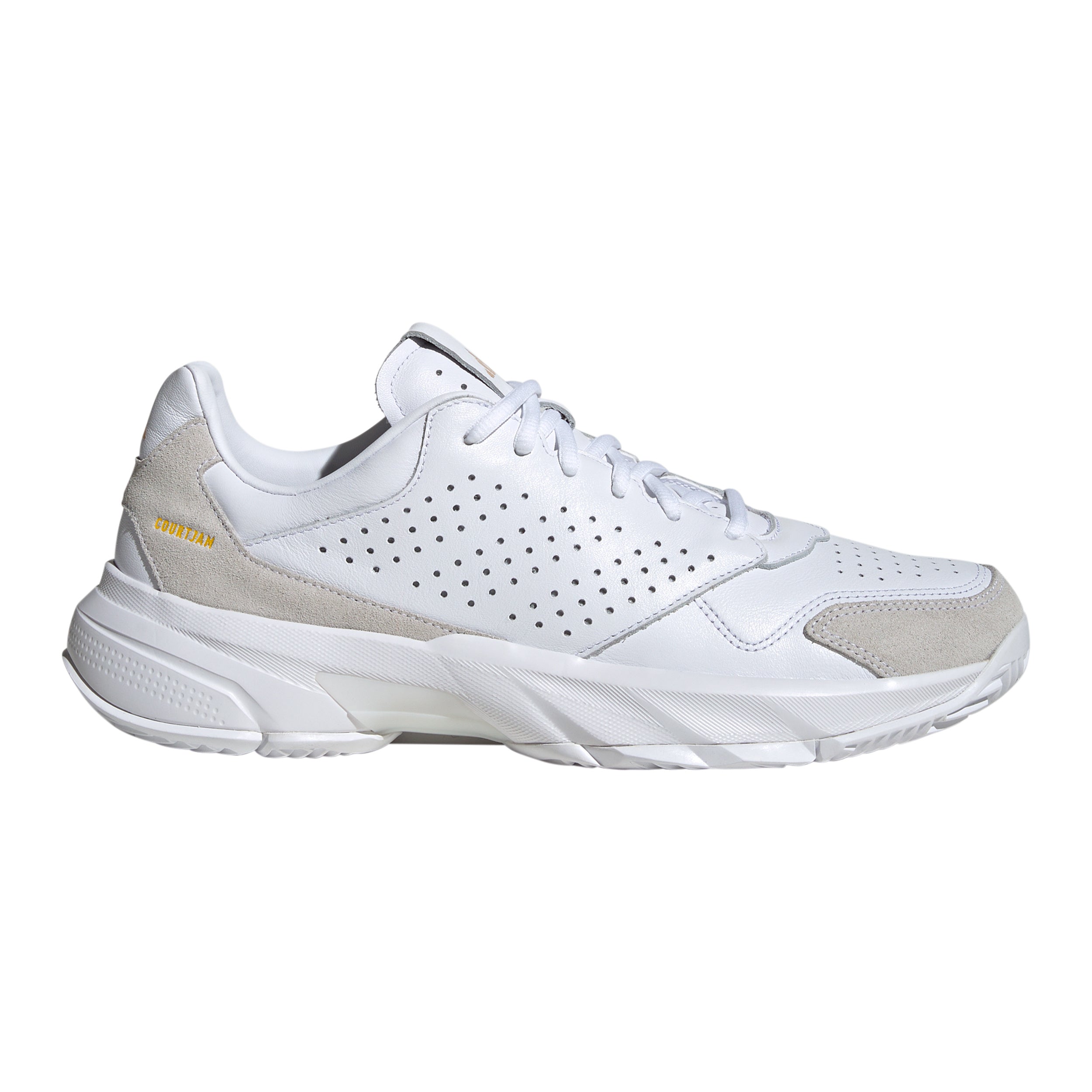 adidas CourtJam Control 3 Allcourt-sko Herrer - hvid, beige