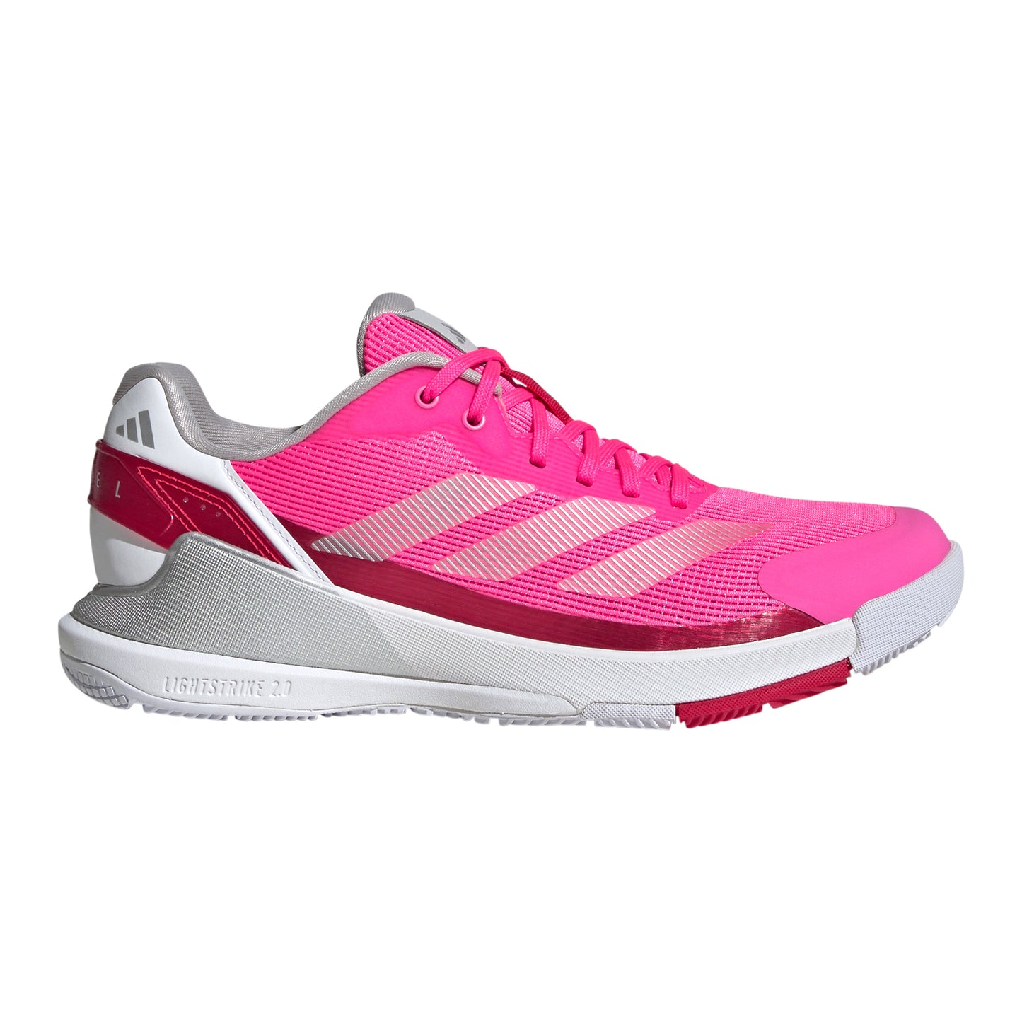 adidas Crazyquick LS Padelsko Damer - pink, sølv