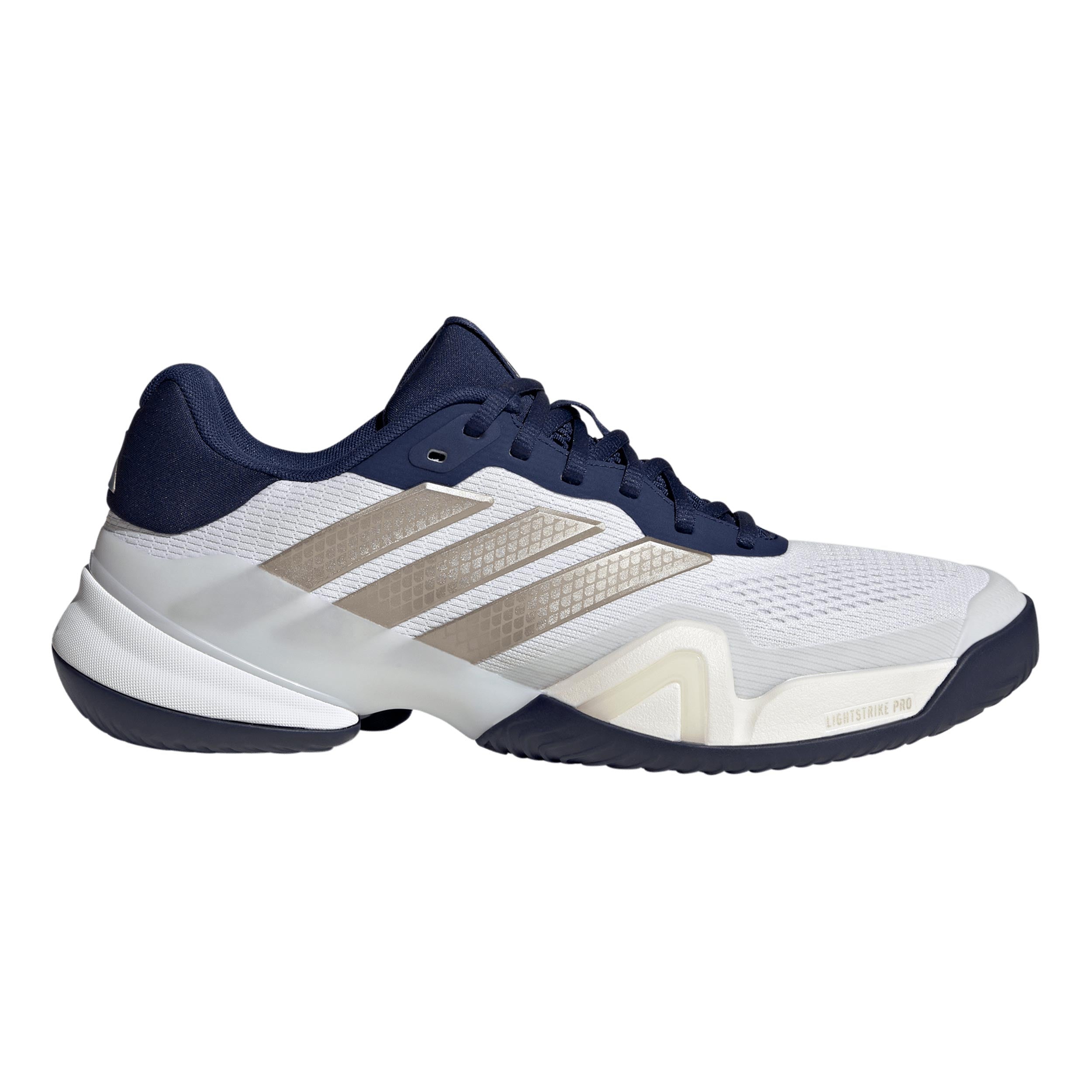 adidas Barricade 14 Allcourt-sko Herrer - hvid, mørkeblå