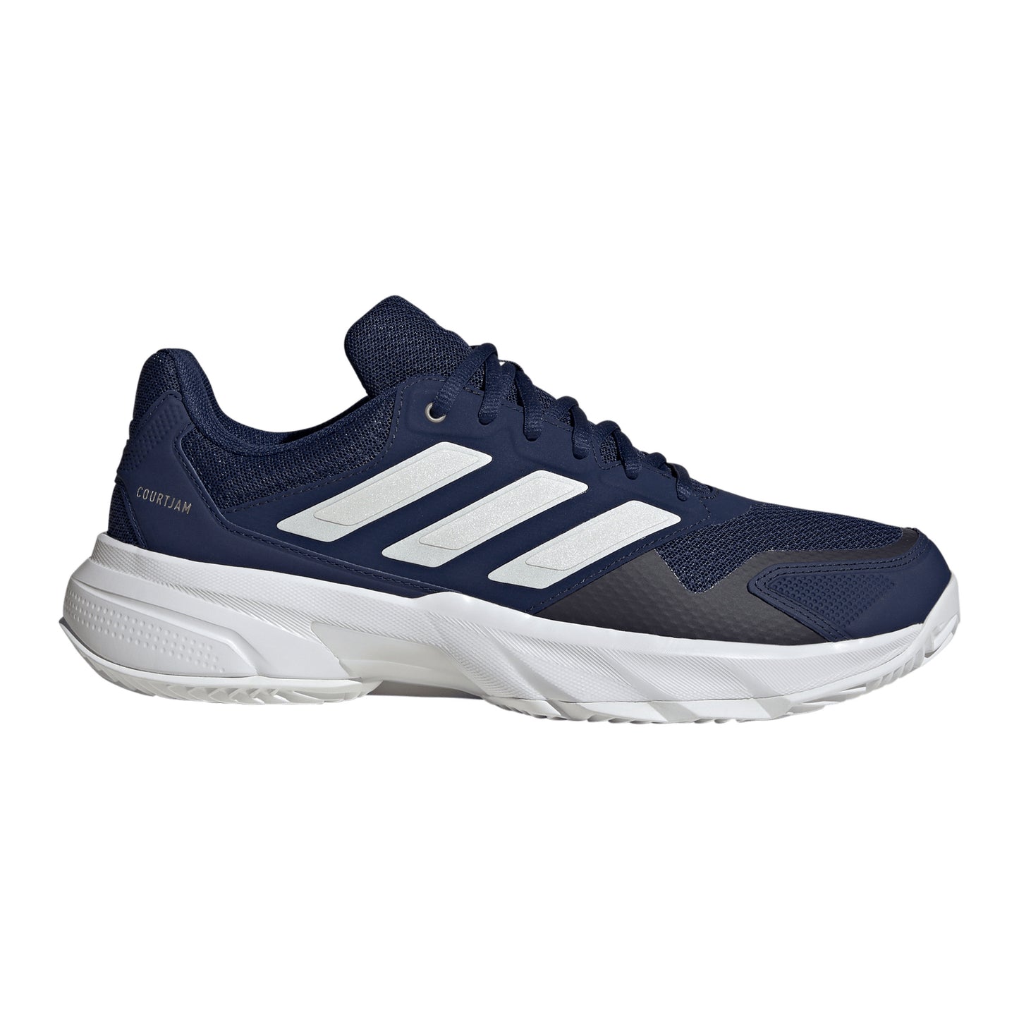 adidas CourtJam Control 3 Allcourt-sko Herrer - mørkeblå, hvid