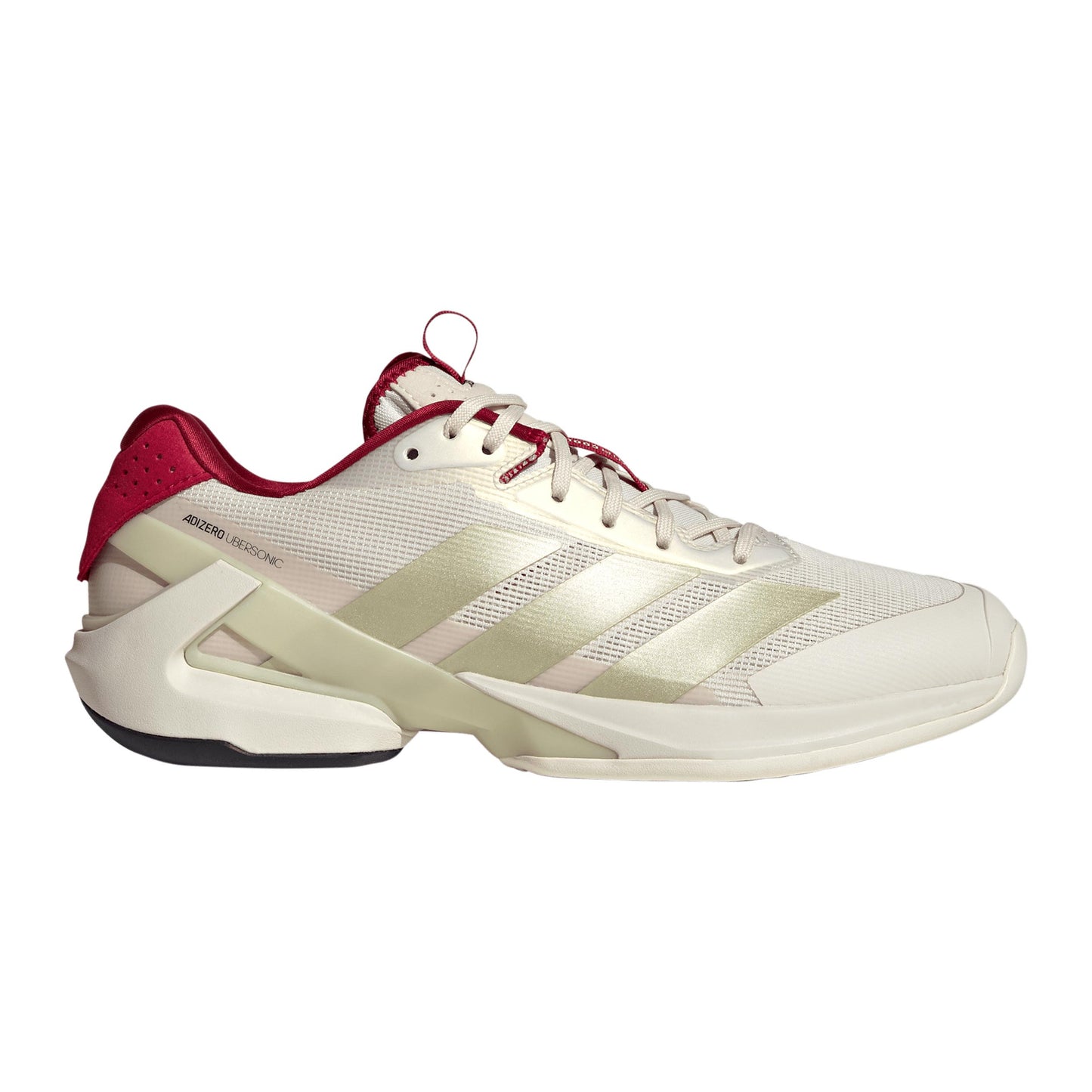 adidas adizero Ubersonic 5  Allcourt-sko Herrer - hvid, mørkerød