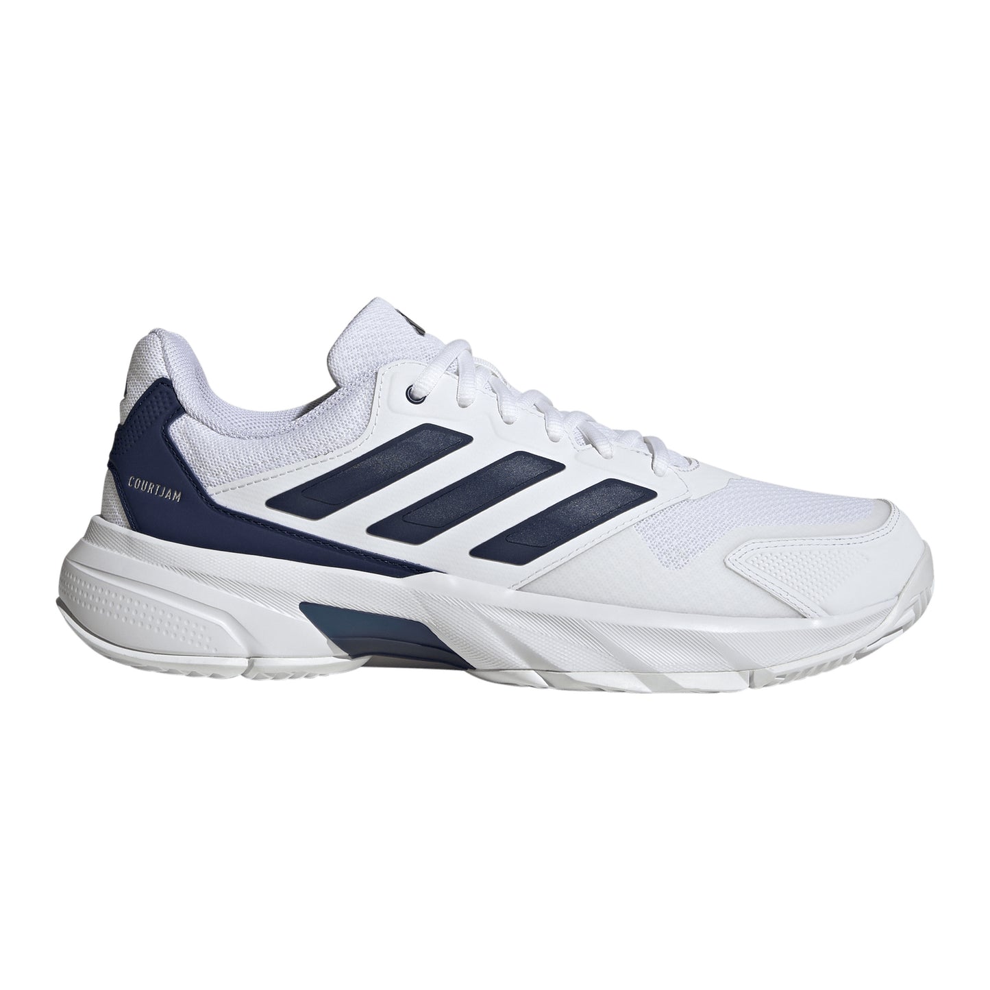 adidas CourtJam Control 3 Allcourt-sko Herrer - hvid, mørkeblå