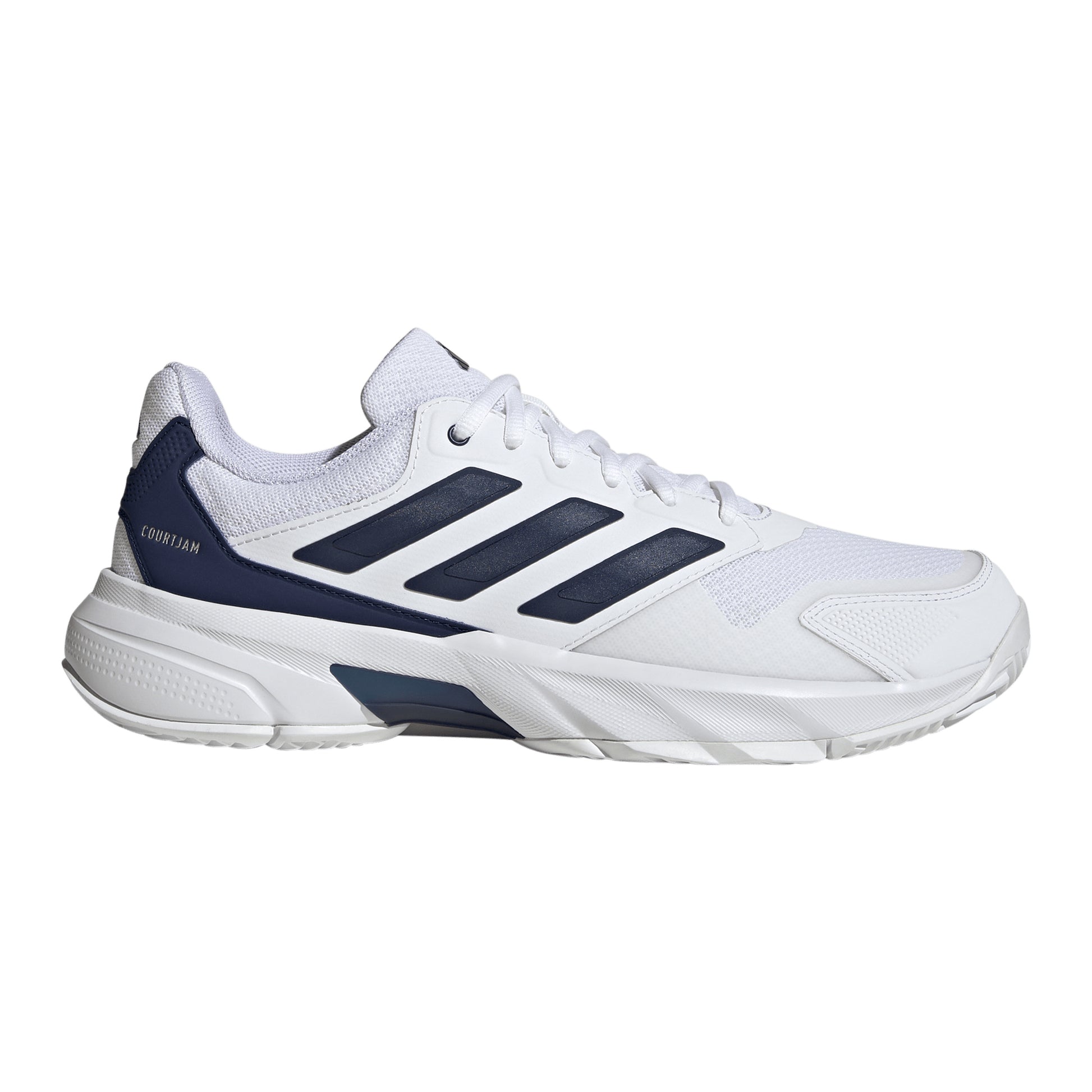 adidas CourtJam Control 3 Allcourt-sko Herrer - hvid, mørkeblå