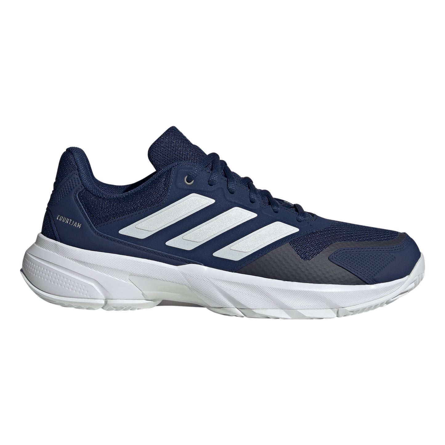 adidas CourtJam Control 3 Allcourt-sko Herrer - mørkeblå, hvid