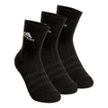 Cush Crew Sportssokker Pakke med 3 Unisex - sort, hvid
