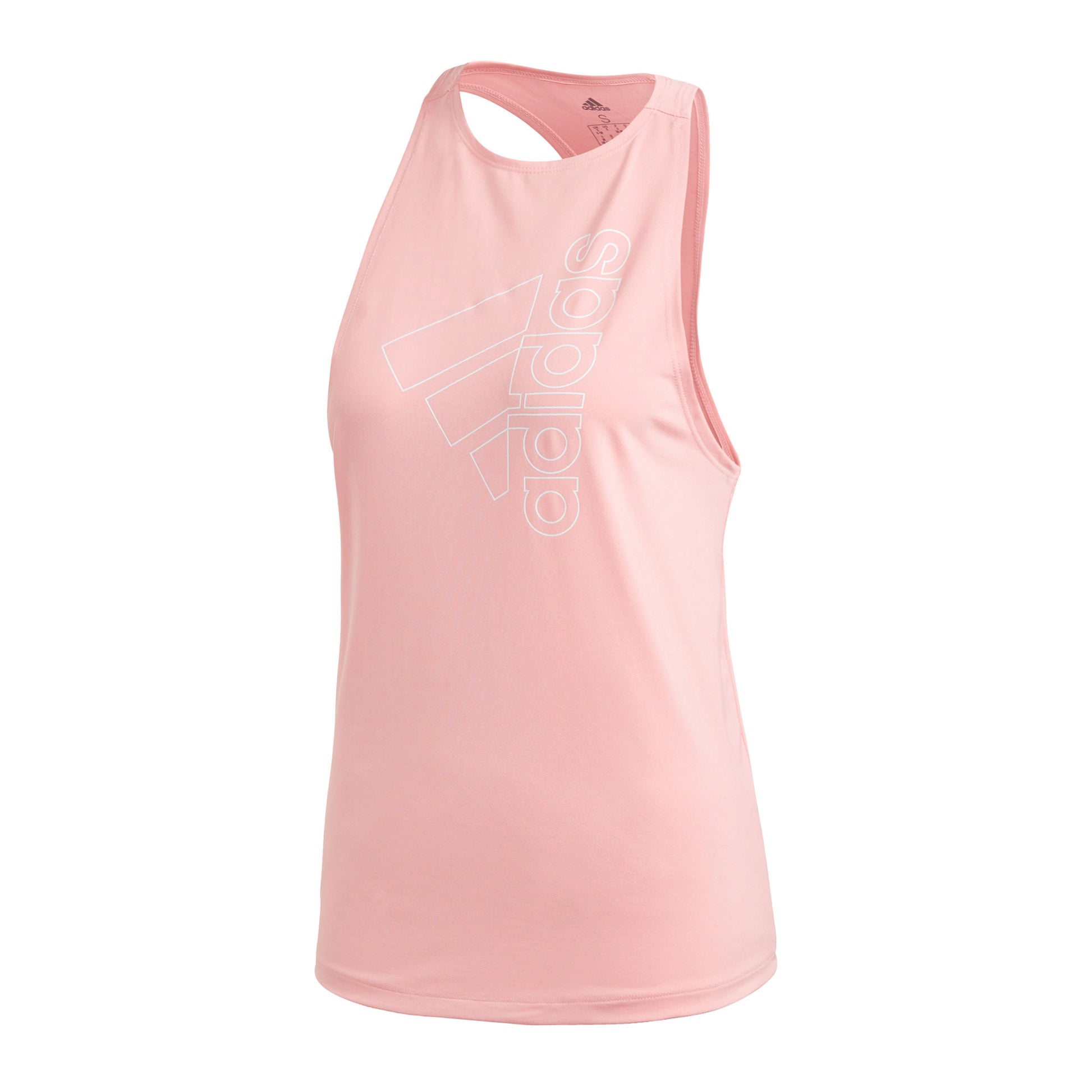 adidas Tech Badge of Sports Tanktop Damer - rosa, naturfarvet