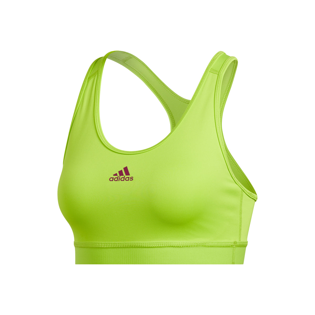 adidas Bt Sports-BH Damer - neongrøn, berry