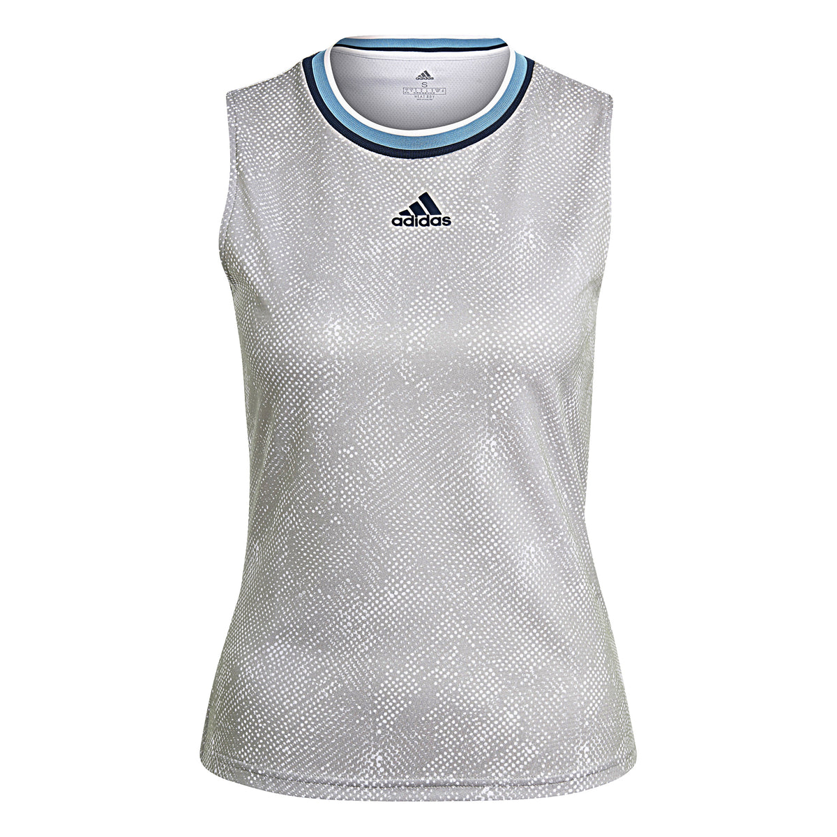 adidas Primeblue Match Tanktop Damer - lysegrå, blå