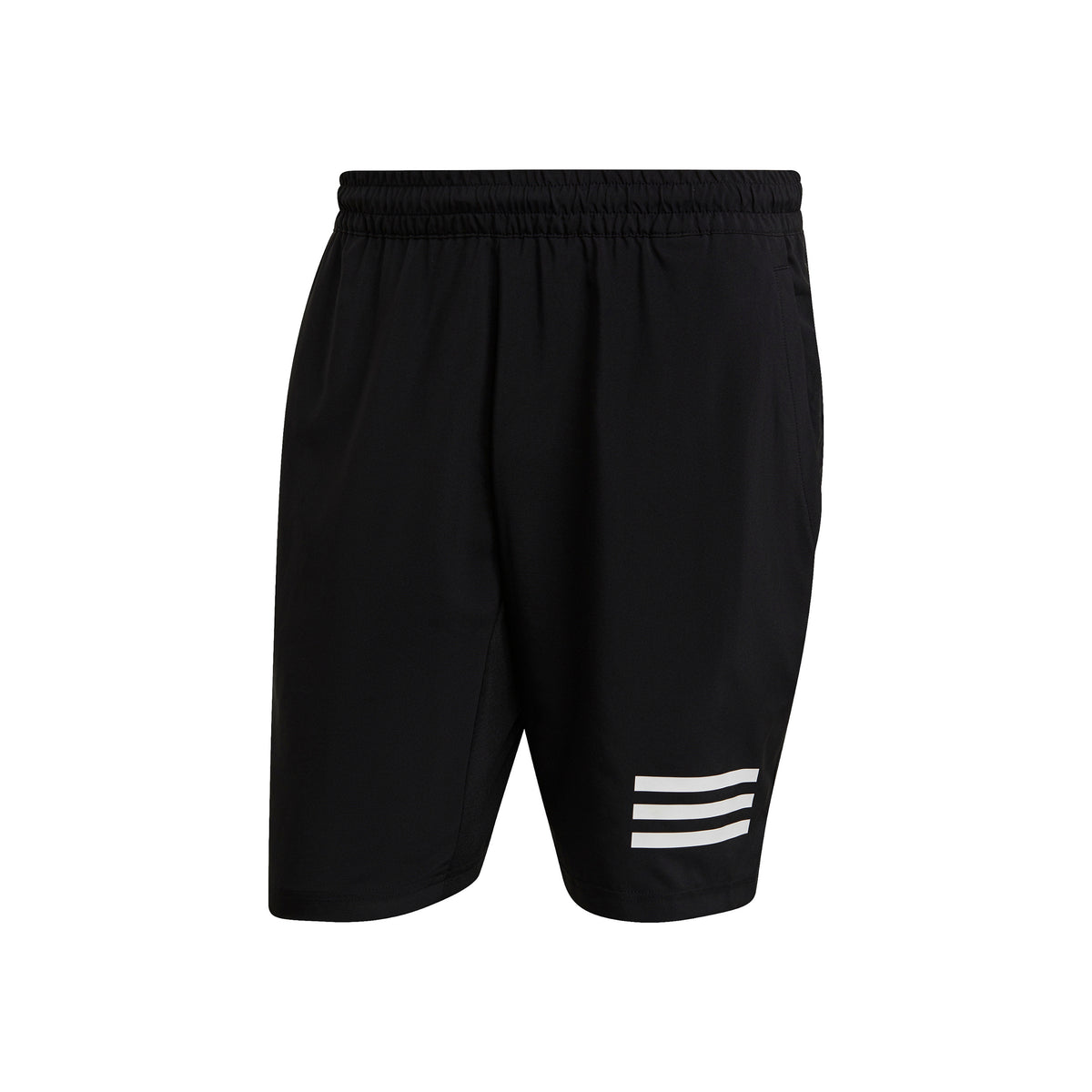 adidas Club 3 Stripes Shorts Herrer - sort, hvid