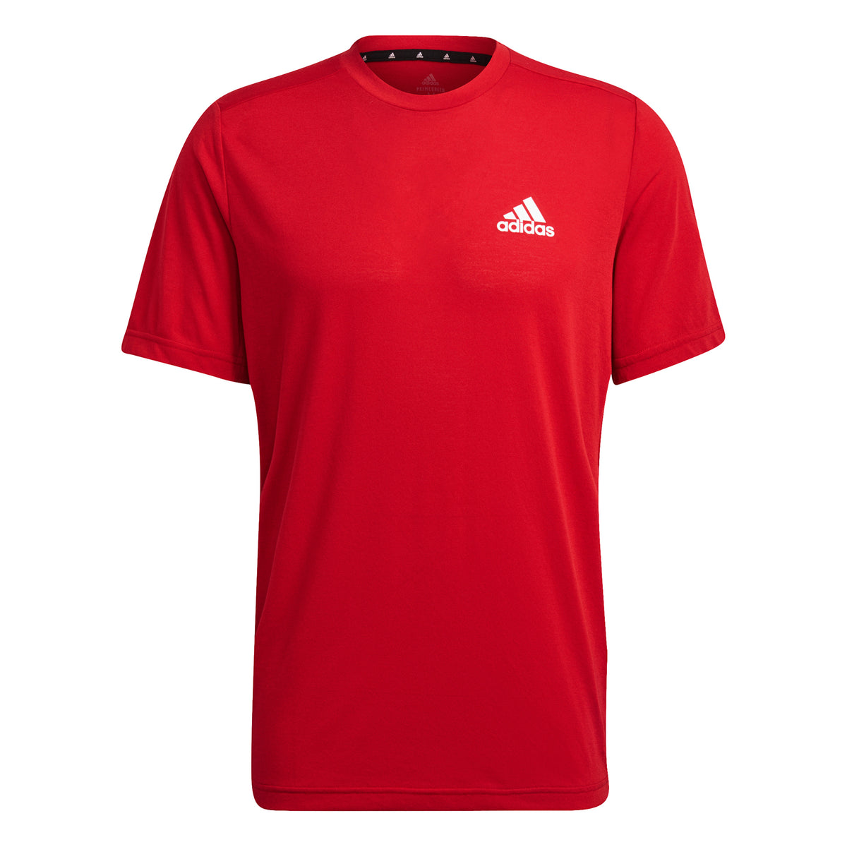 adidas AEROREADY Designed 2 Move Feelready Sport T-shirt Herrer - rød, hvid