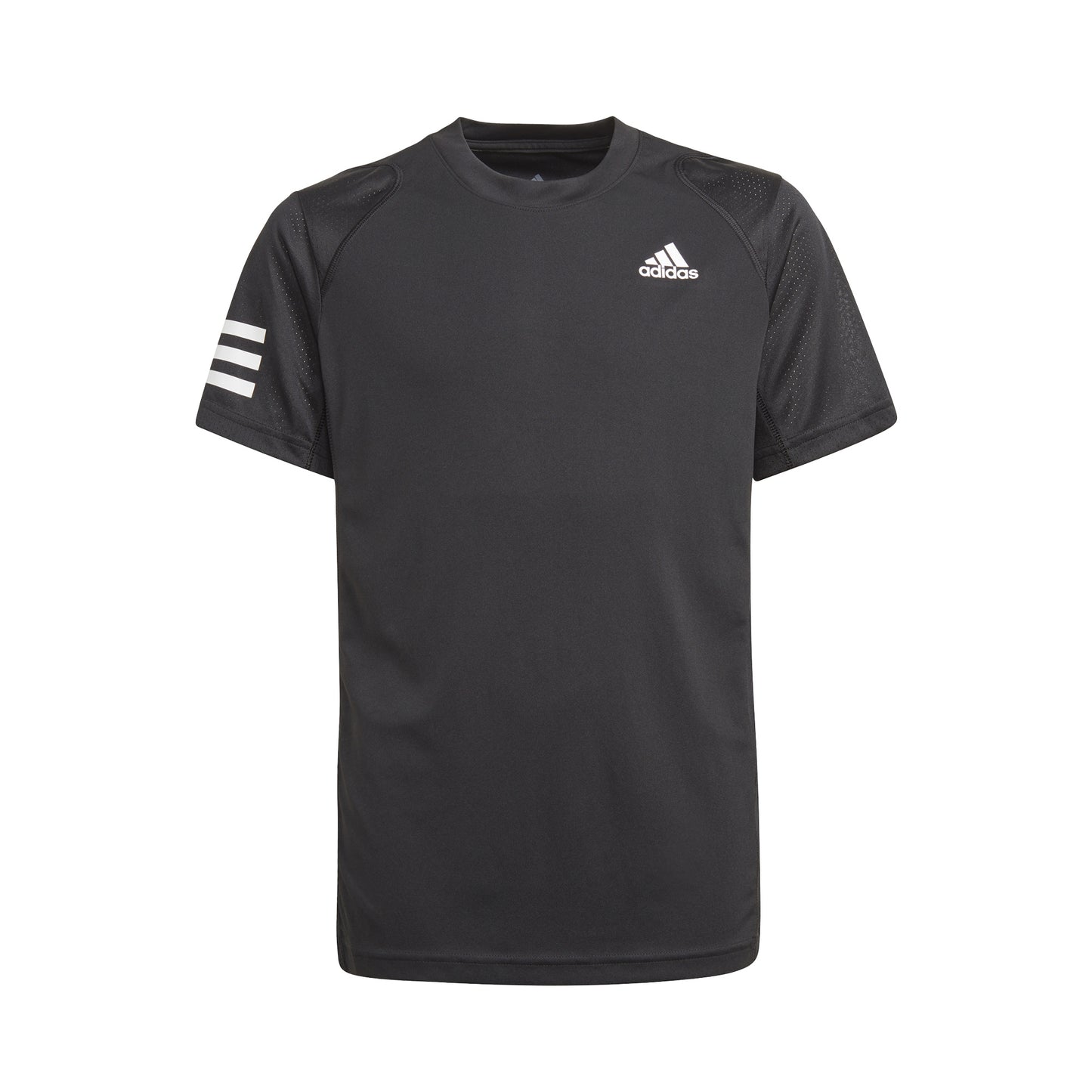 adidas Club 3 Stripes T-shirt Drenge - sort, hvid