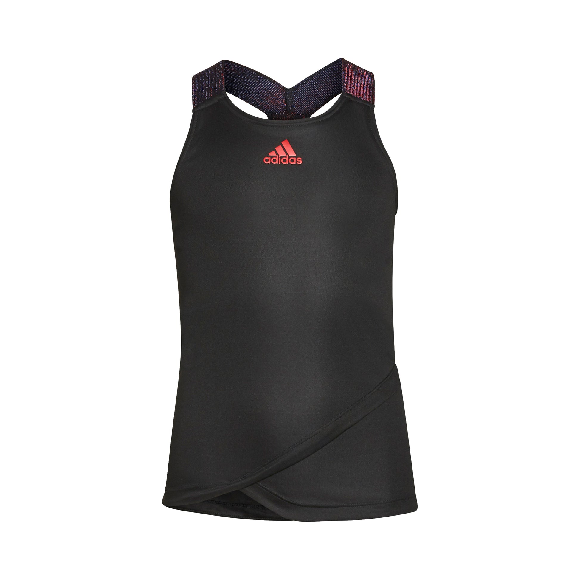 adidas Primeblue Y- Tanktop Pige - sort, rød