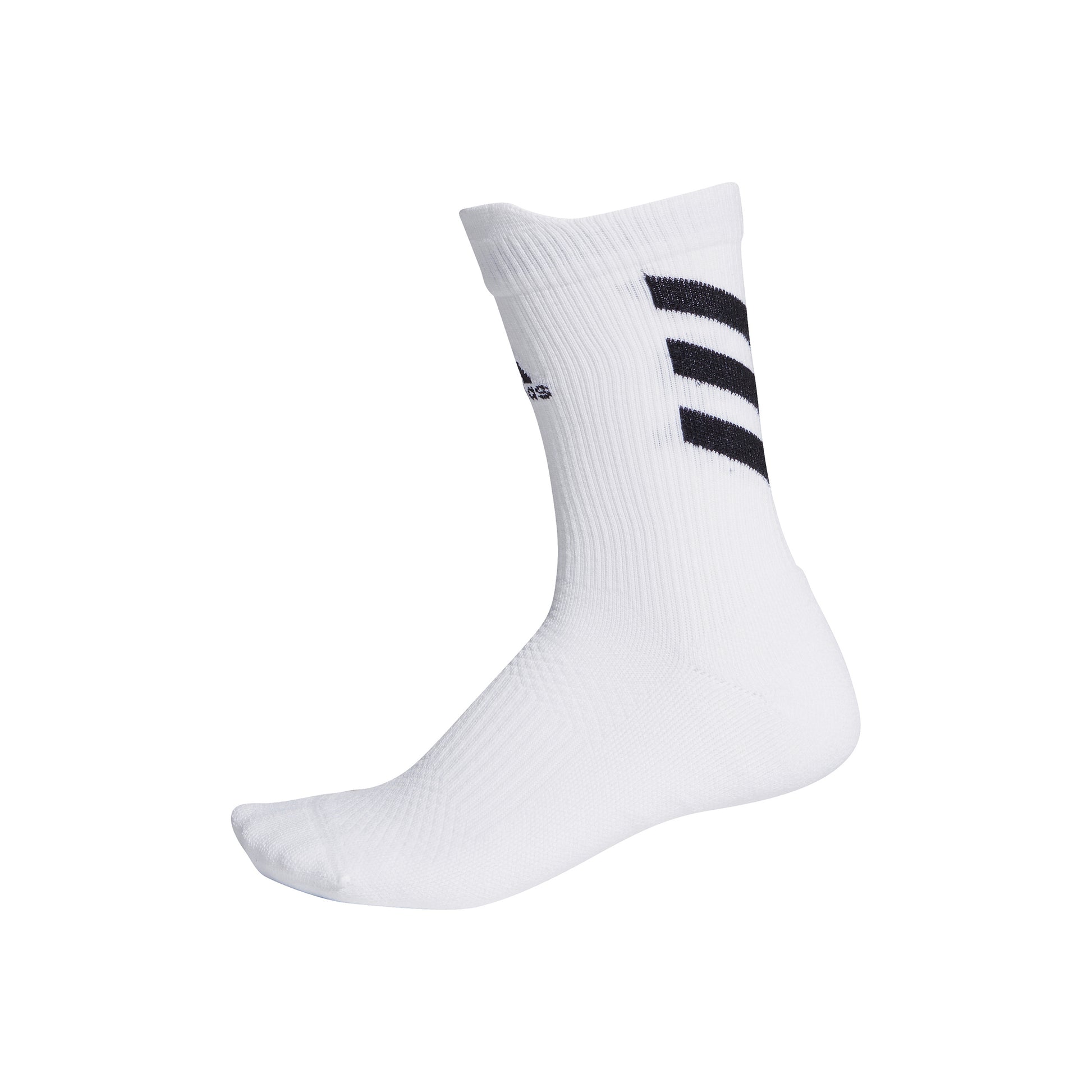 adidas Alphaskin Crew Low Cut Sportssokker Unisex - hvid, sort