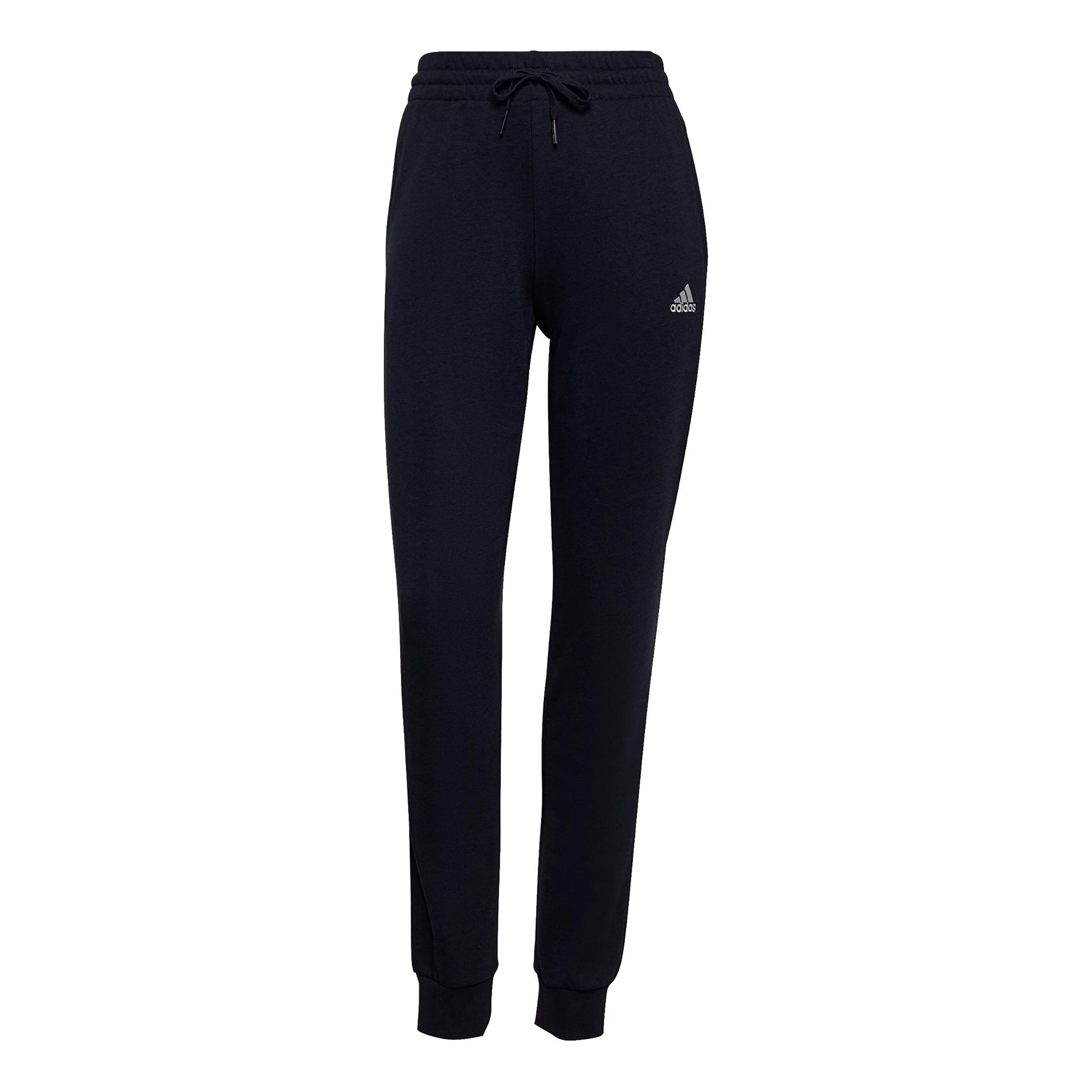 adidas Linear French Terry Træningsbukser Damer - mørkeblå, hvid
