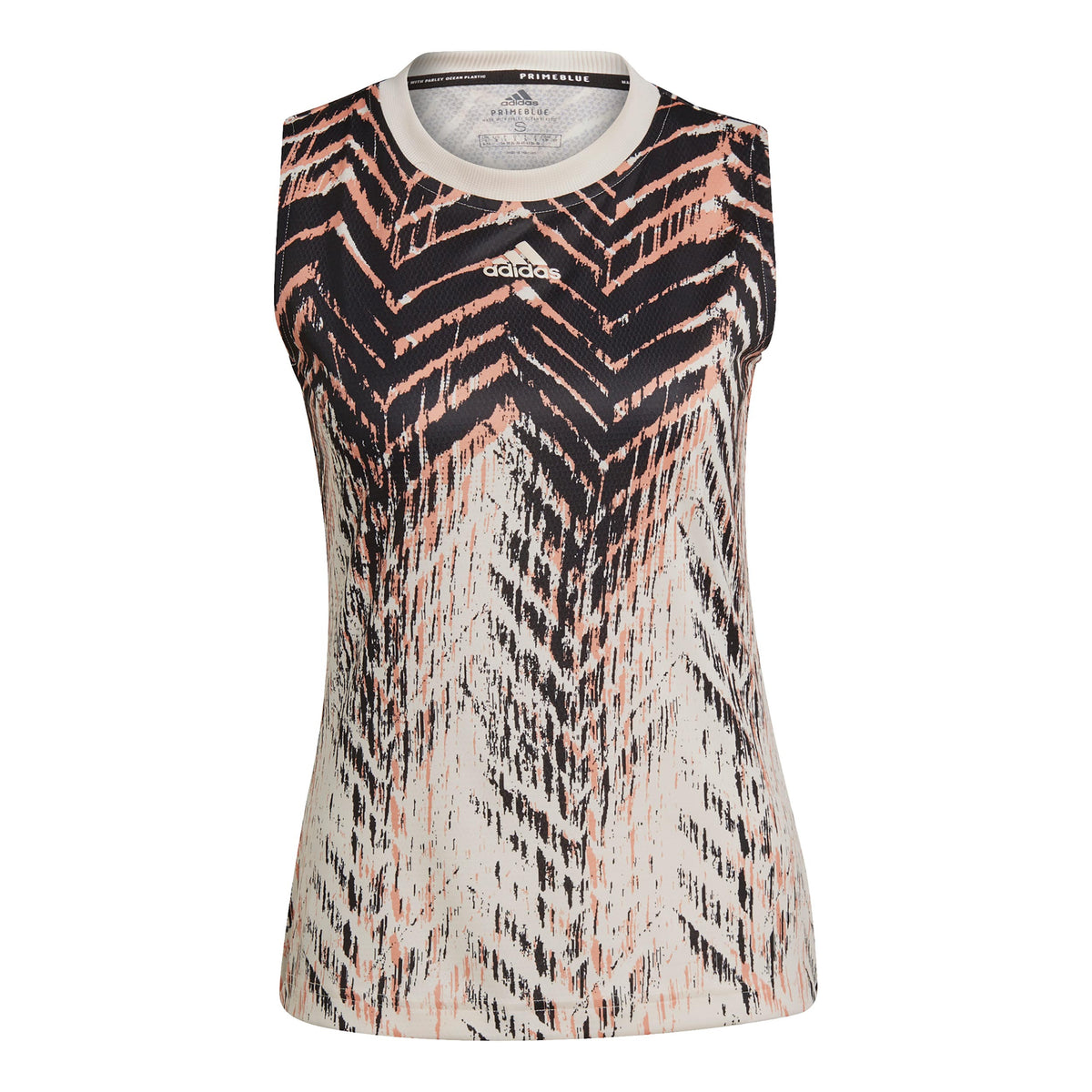 adidas Primeblue Match Tanktop Damer - creme, sort
