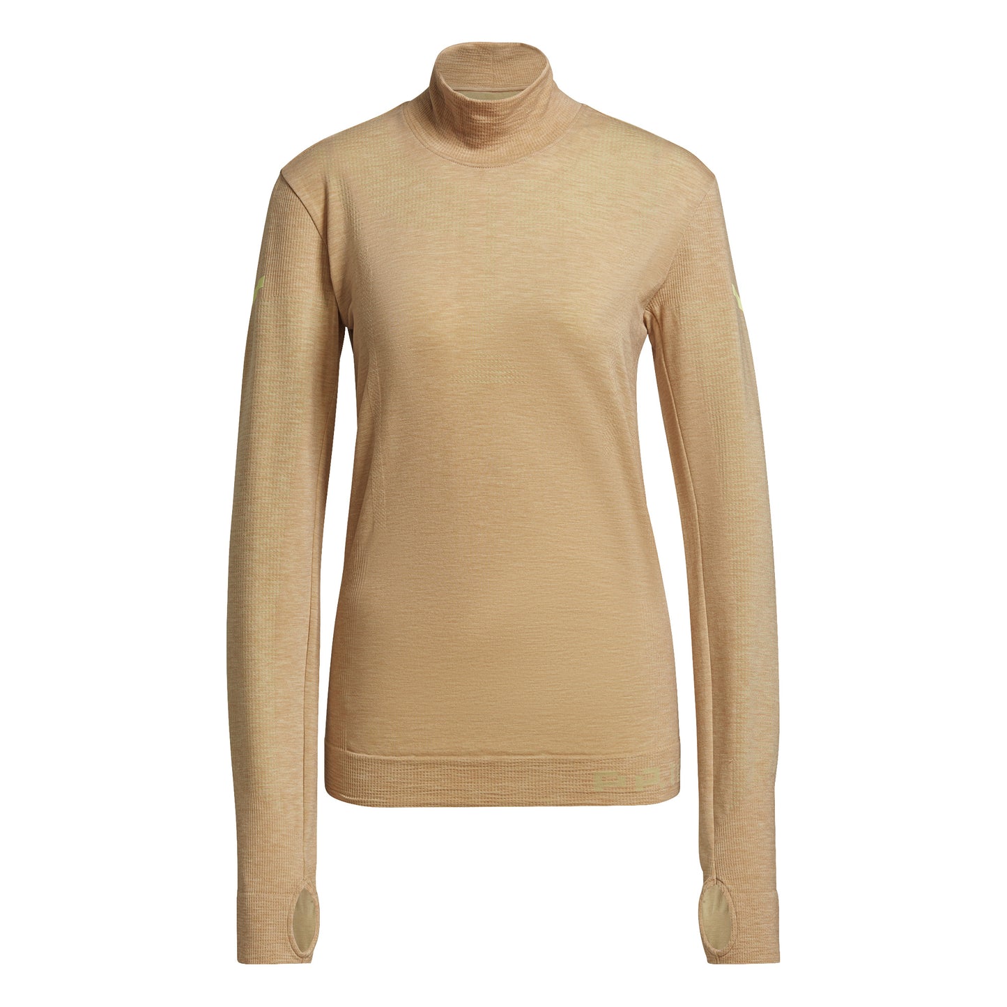 adidas Primeknit Shirt, langærmet Damer - beige,