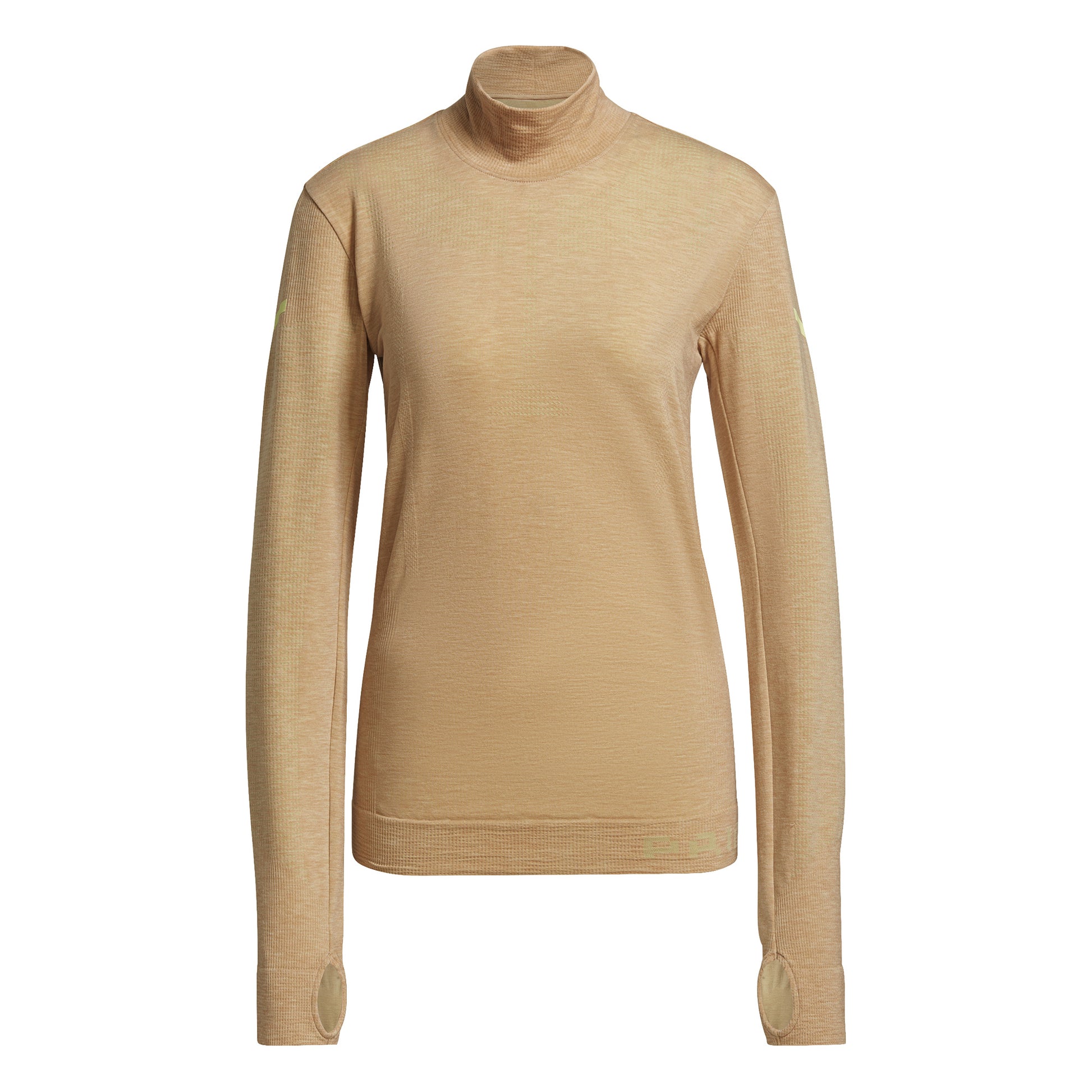 adidas Primeknit Shirt, langærmet Damer - beige,