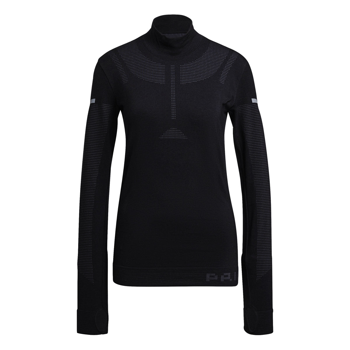 adidas Primeknit Shirt, langærmet Damer - sort,