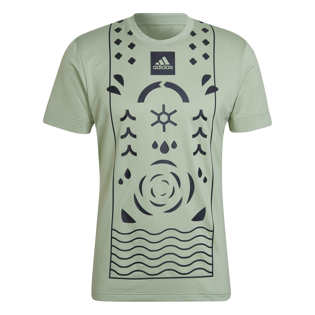 adidas Paris FLFT T-shirt Herrer - lysegrøn, sort