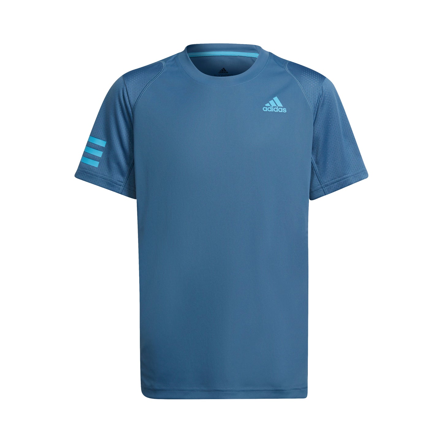 adidas Club 3 Stripes T-shirt Drenge - blå,