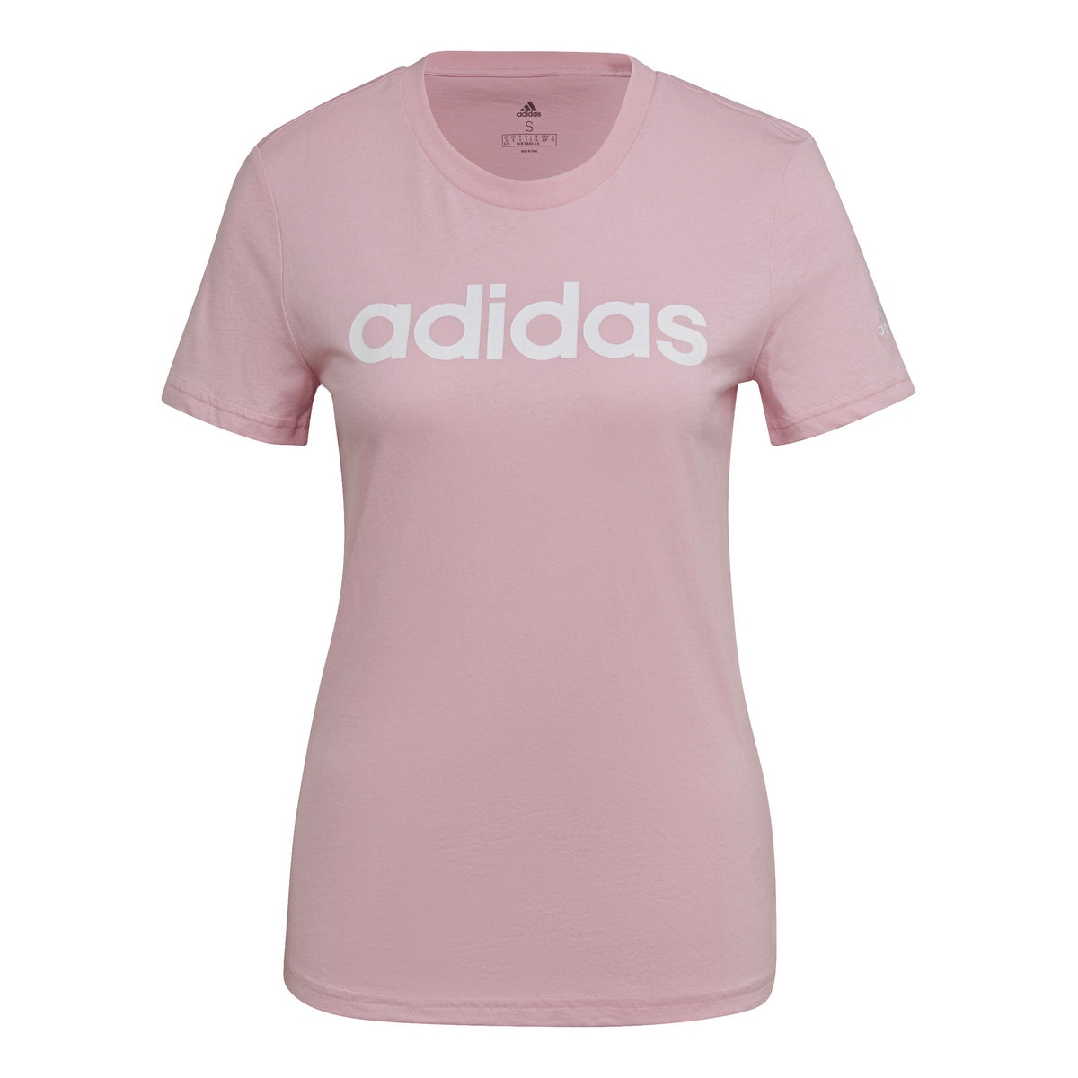 adidas Linear T-shirt Damer - pink,