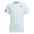 Club 3 Stripes T-shirt Drenge - lyseblå,