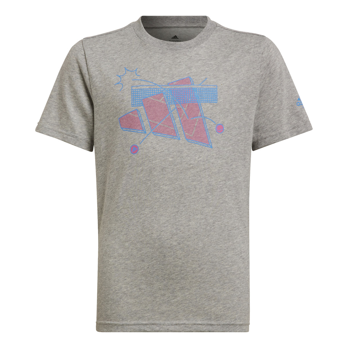 adidas Cat Graphic T-shirt Drenge - grå,