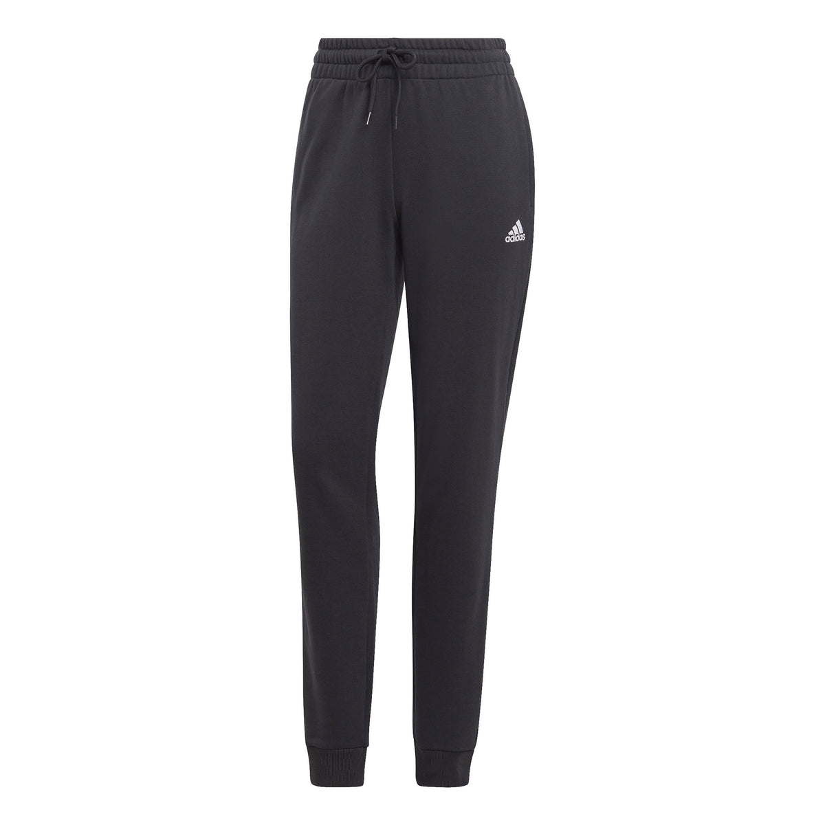 adidas Essentials Linear French Terry Cuffed Træningsbukser Damer-Sort,Hvid