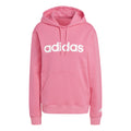 Linear French Terry Hættetrøje Damer - pink, hvid