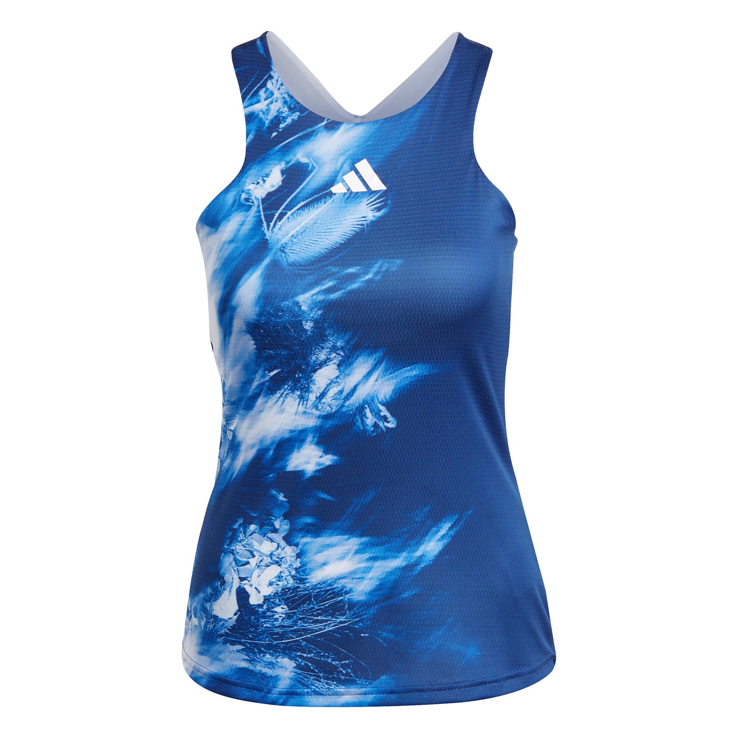 adidas Melbourne Y-Tanktop Damer-Mørkeblå,Hvid