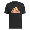 Logo Pen Fill - Sportswear Graphic T-shirt Herrer - sort, orange