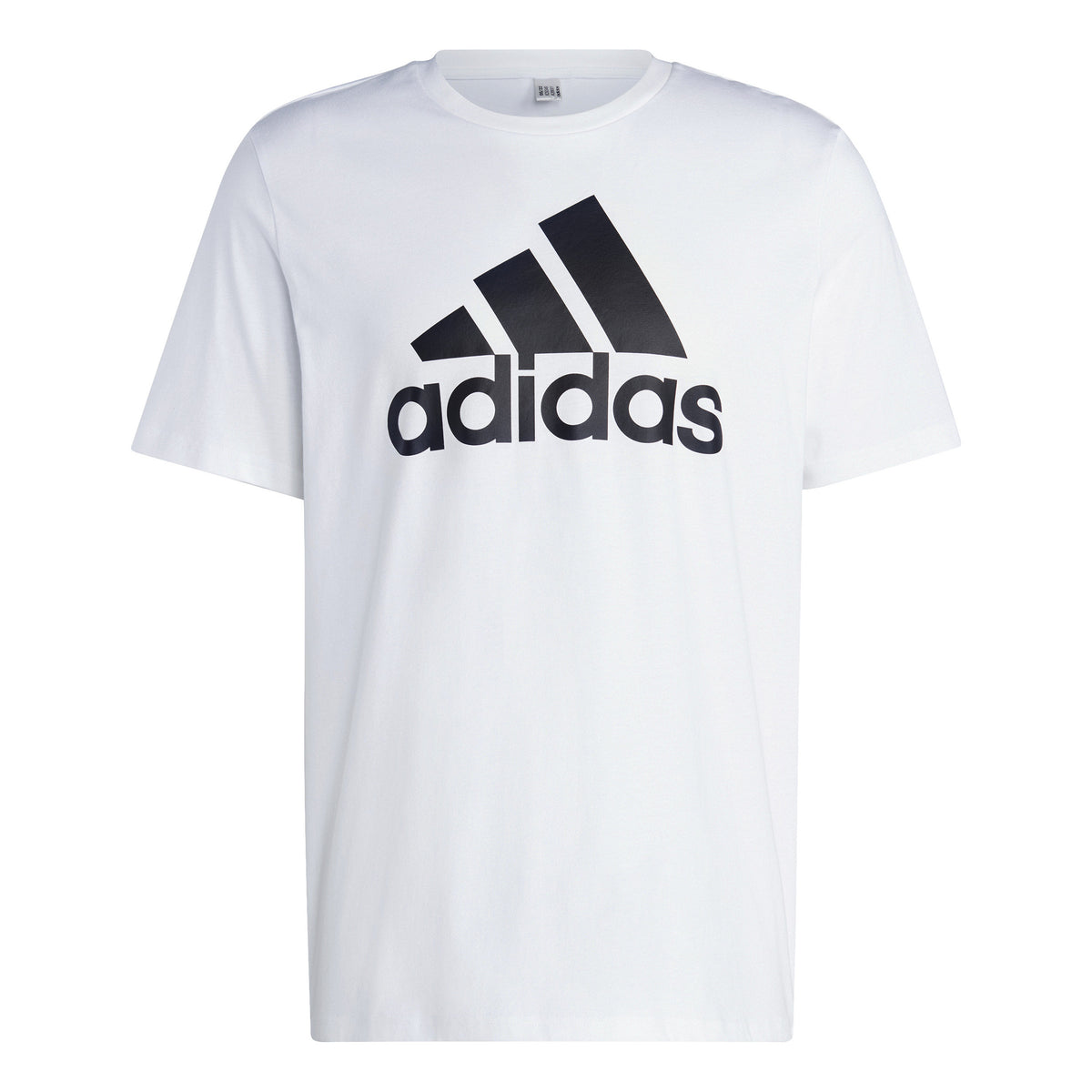 adidas Big Logo Single Jersey T-shirt Herrer - hvid, sort