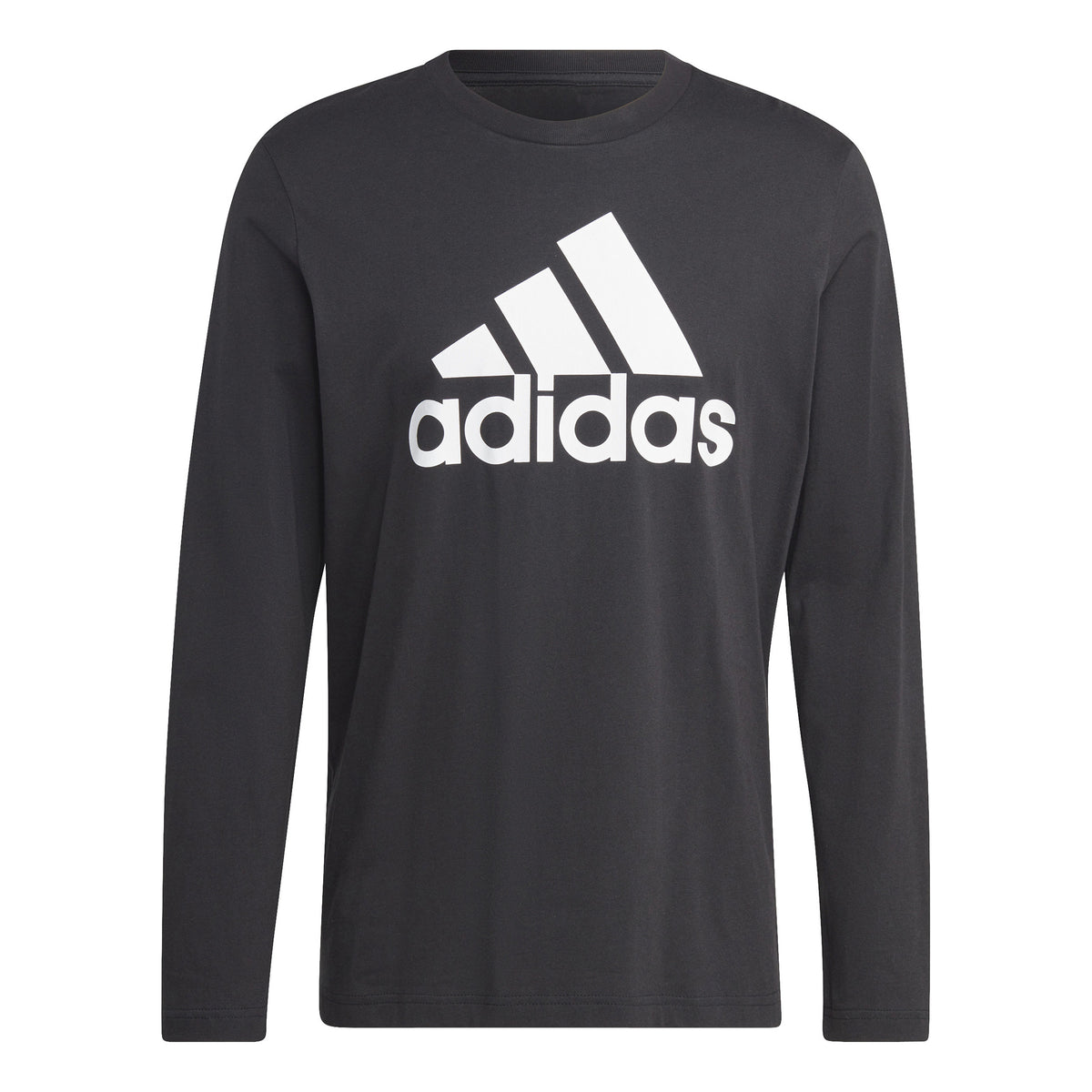 adidas Long-Sleeve Top Shirt, langærmet Herrer - sort, hvid