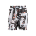 Graphic Shorts Herrer - hvid, flerfarvet