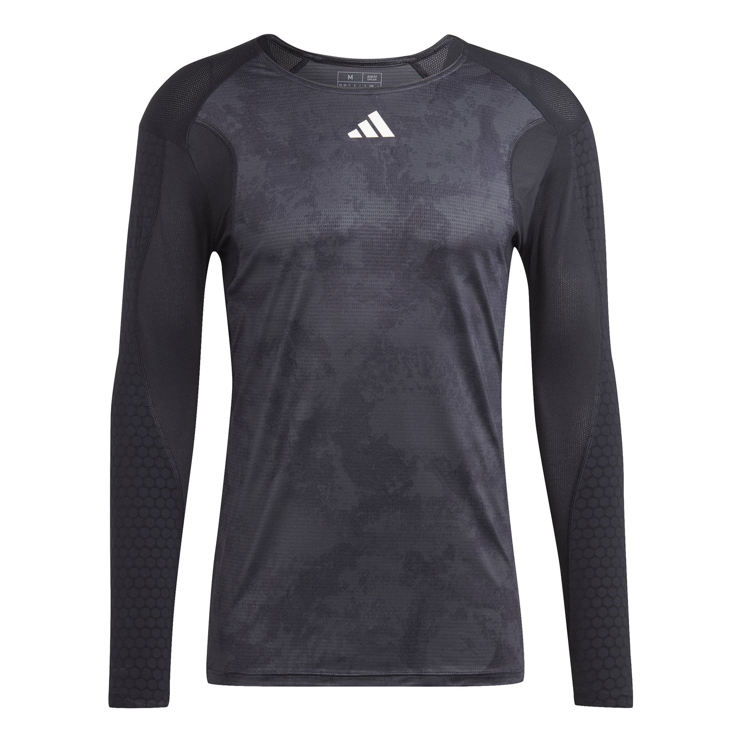 adidas Paris Shirt, langærmet Herrer - mørkegrå, sort