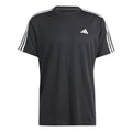 Essentials Train 3-Stripes Training T-shirt Herrer-Sort,Hvid
