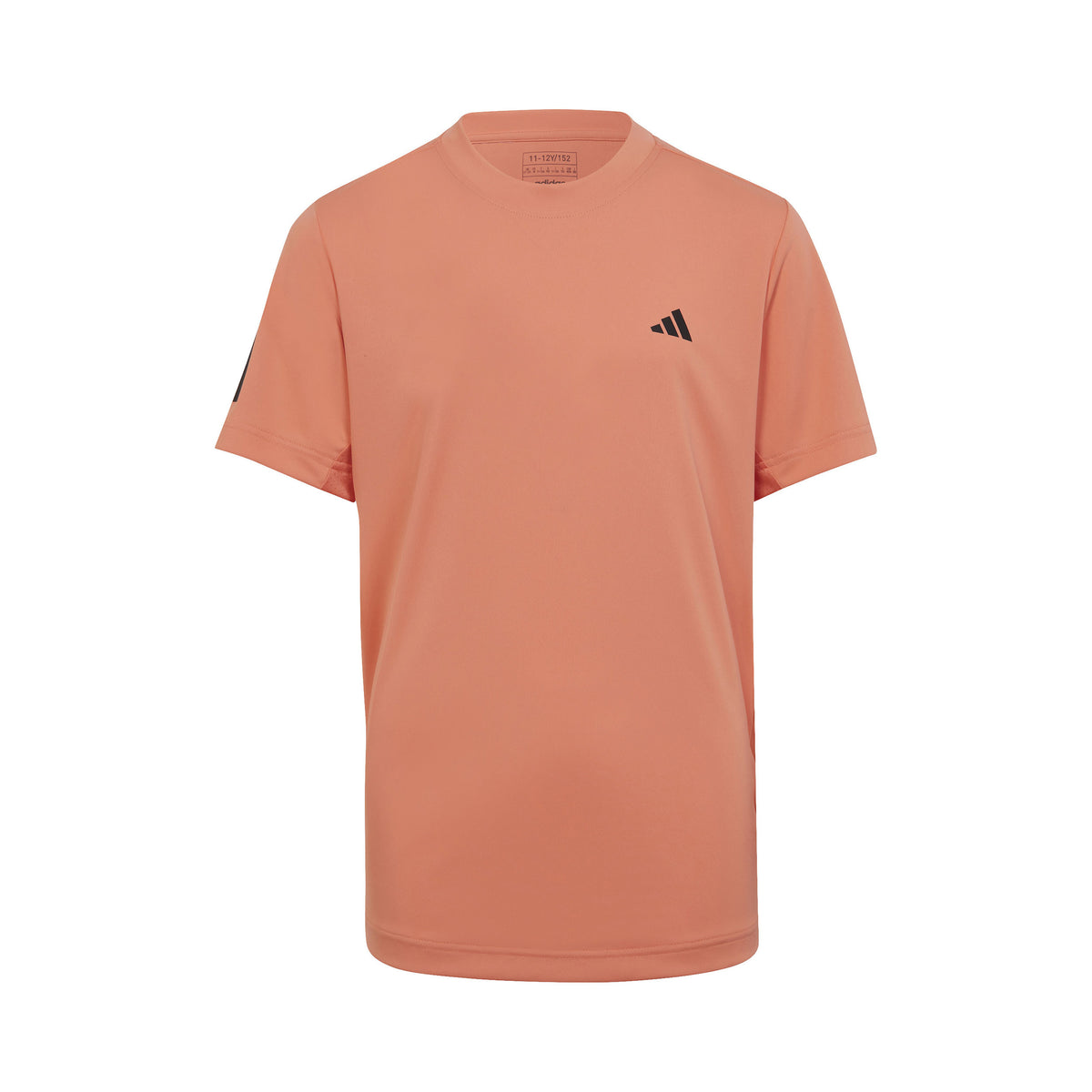 adidas Club 3 Stripes T-shirt Drenge - orange, sort