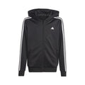 Training ES 3 Stripes Full-Zip Sweatjakke Børn - sort, hvid