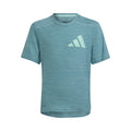 AEROREADY Heather T-shirt Drenge - turkis,